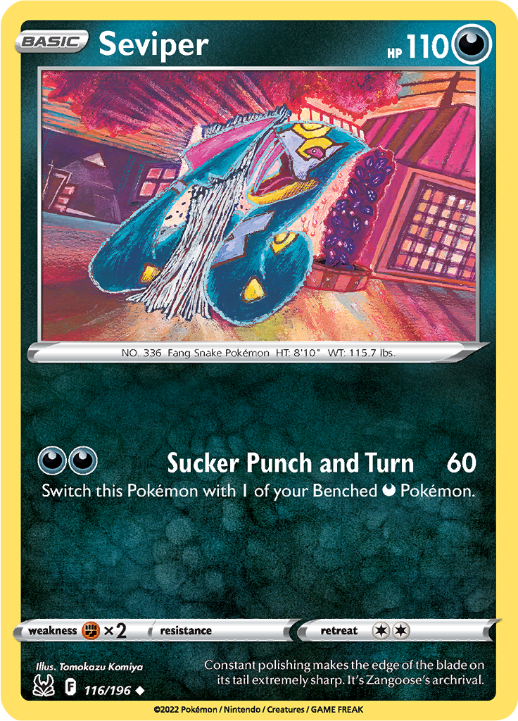 Seviper (Reverse Holo)