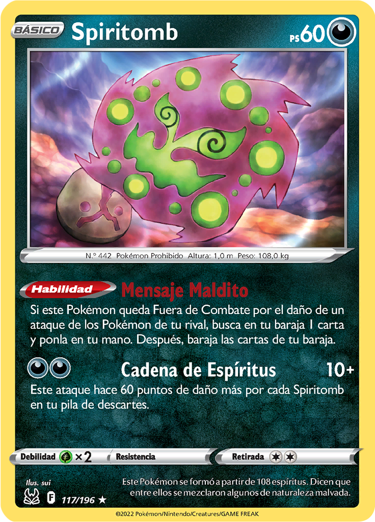 Spiritomb (Reverse Holo)