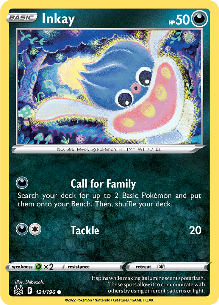 Inkay (Reverse Holo)