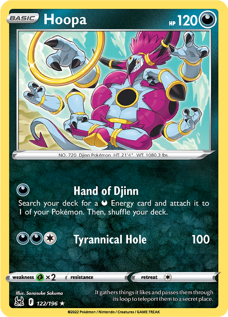 Hoopa (Reverse Holo)