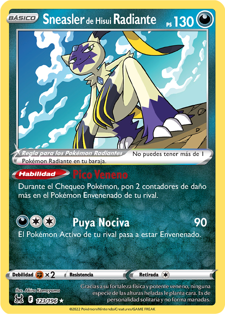 Sneasler de Hisui Radiante
