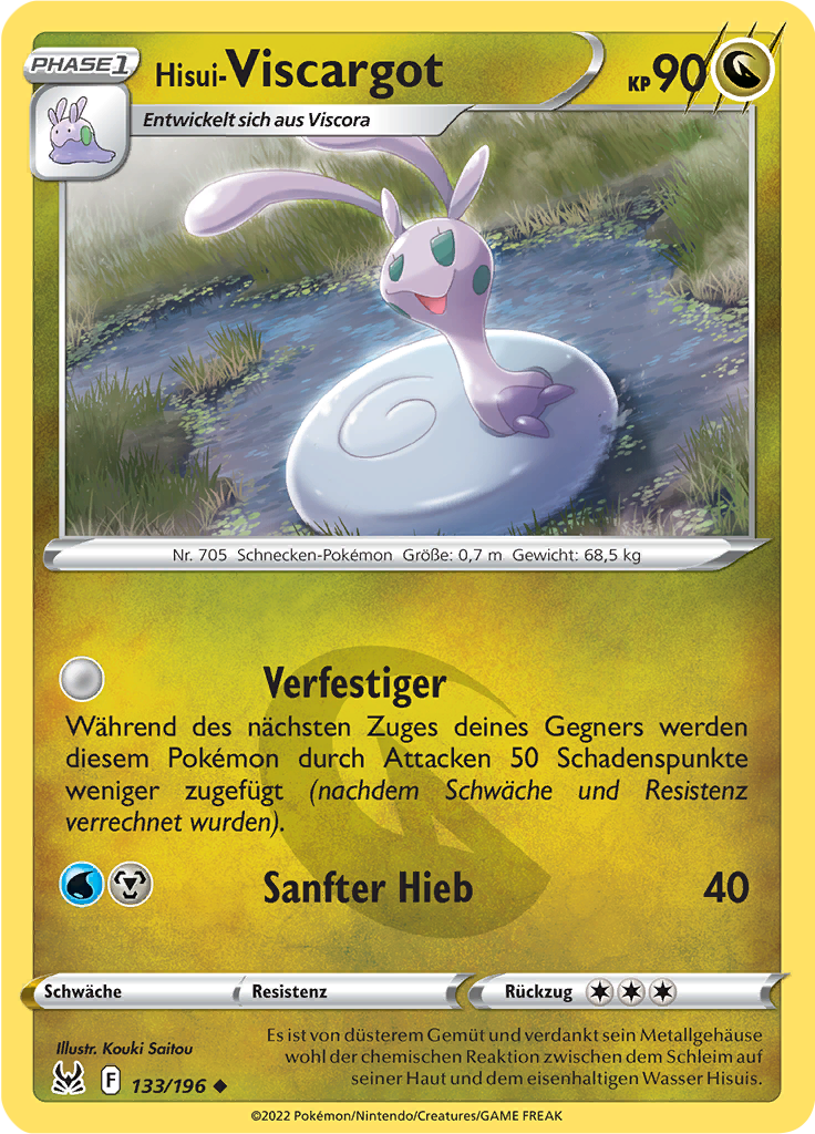 Hisui Viscargot (Reverse Holo)