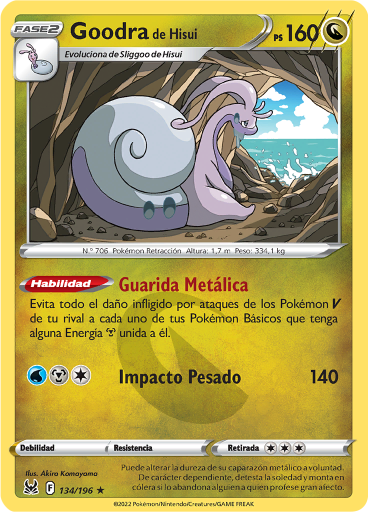 Goodra de Hisui (Reverse Holo)