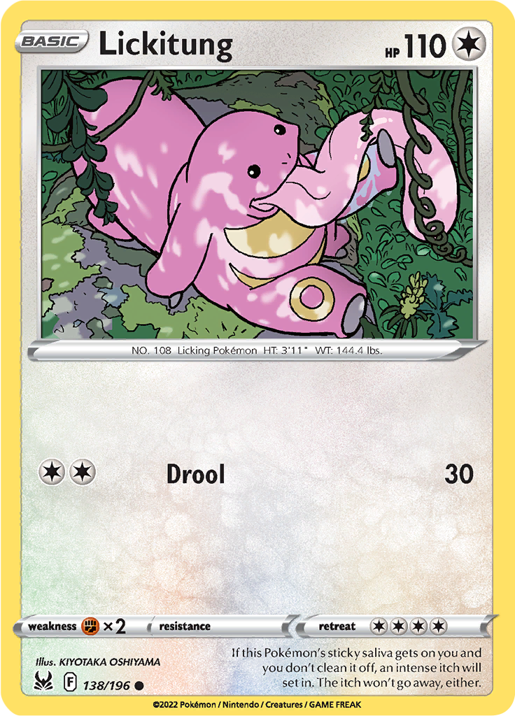 Lickitung (Reverse Holo)