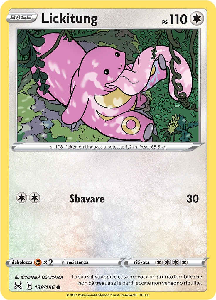 Lickitung (Reverse Holo)