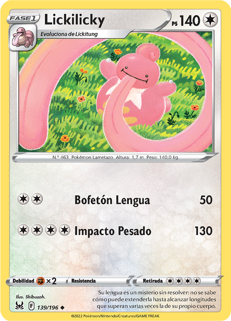 Lickilicky (Reverse Holo)