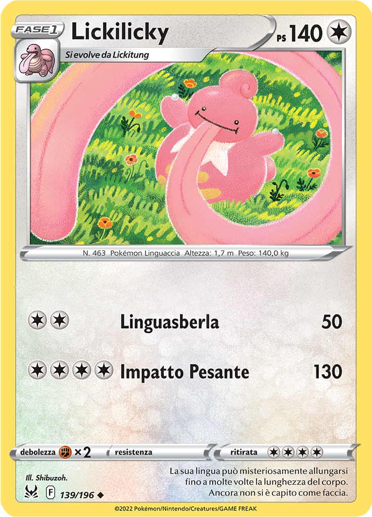 Lickilicky (Reverse Holo)