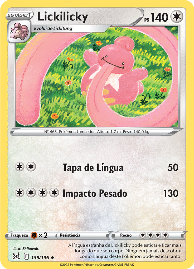 Lickilicky (Reverse Holo)