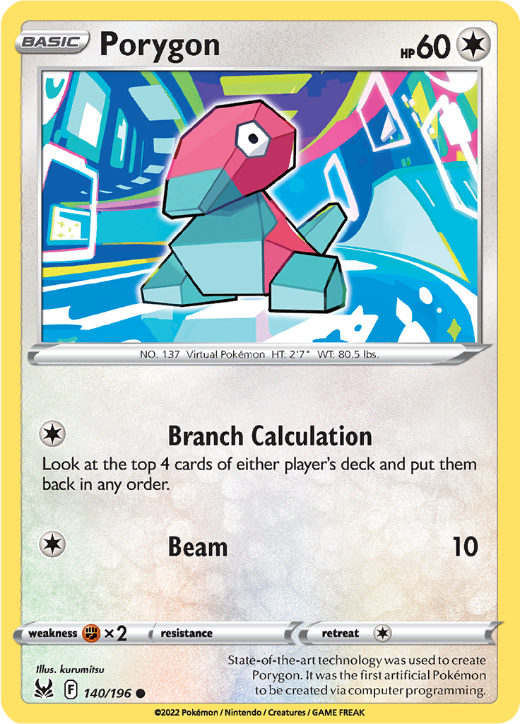 Porygon (Reverse Holo)
