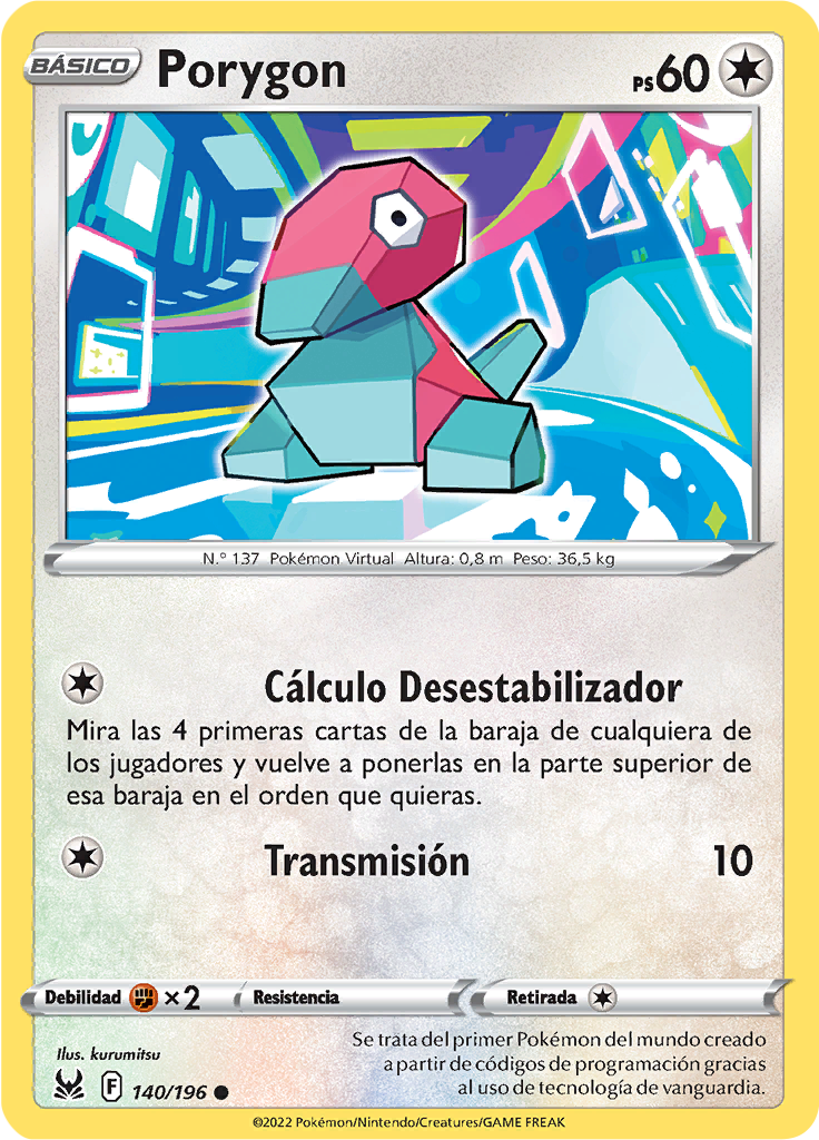 Porygon (Reverse Holo)
