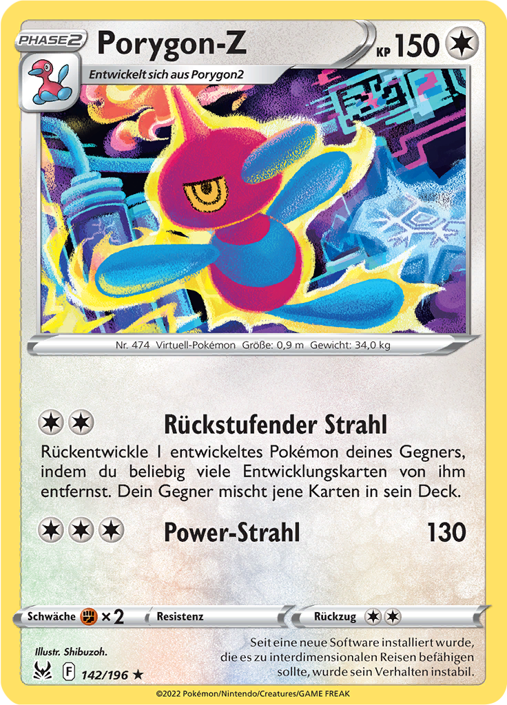 Porygon-Z (Reverse Holo)