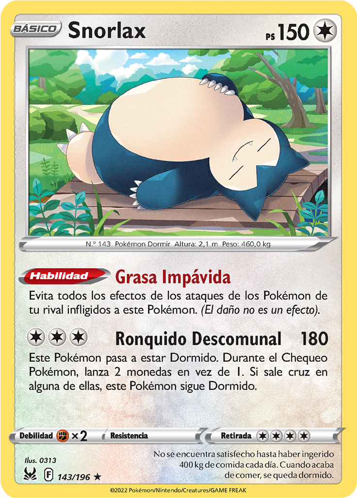 Snorlax (Reverse Holo)