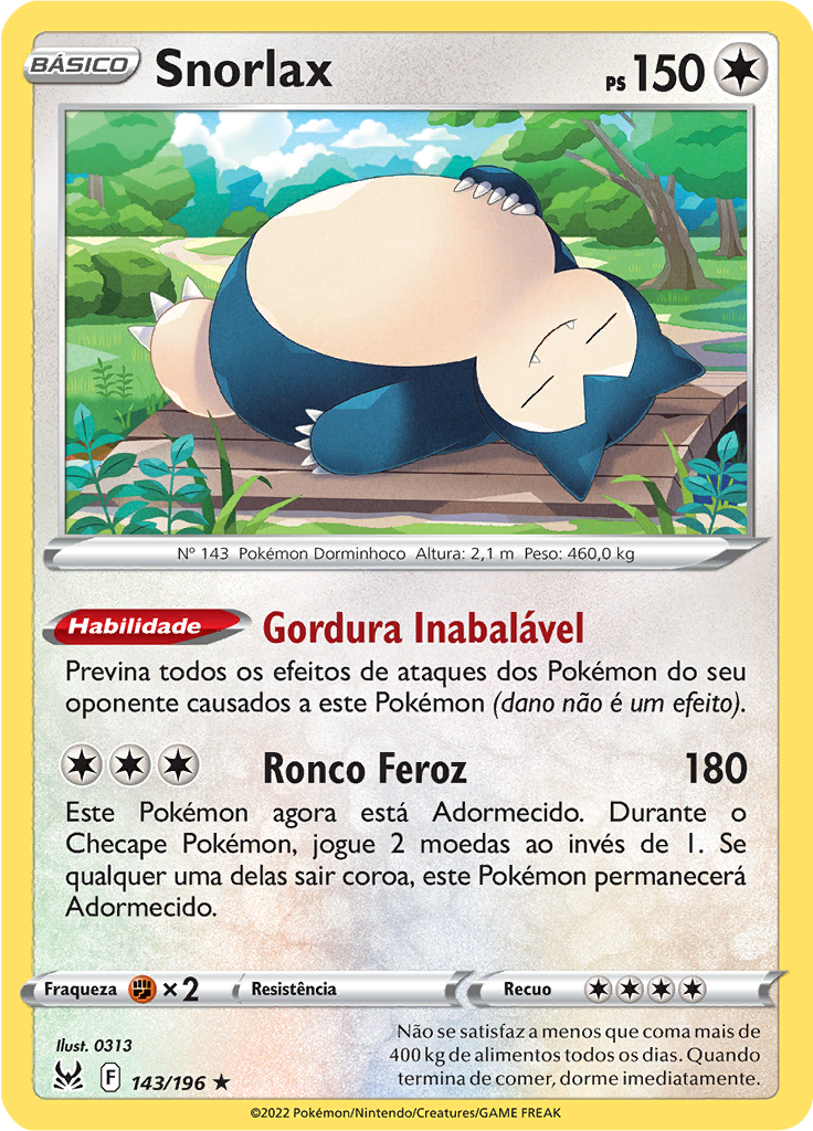 Snorlax (Reverse Holo)