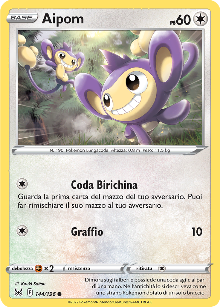 Aipom (Reverse Holo)