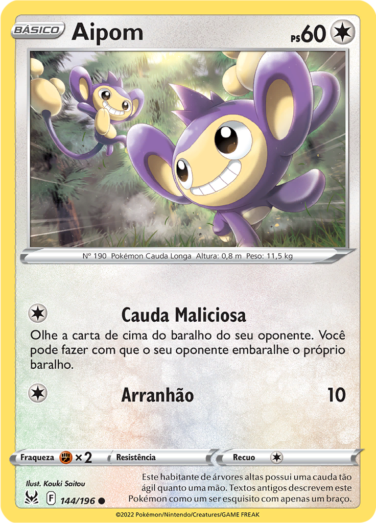 Aipom (Reverse Holo)