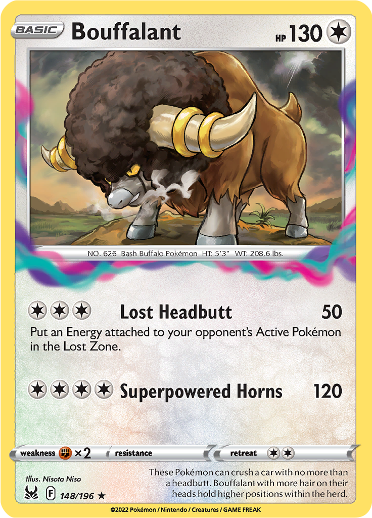 Bouffalant (Reverse Holo)