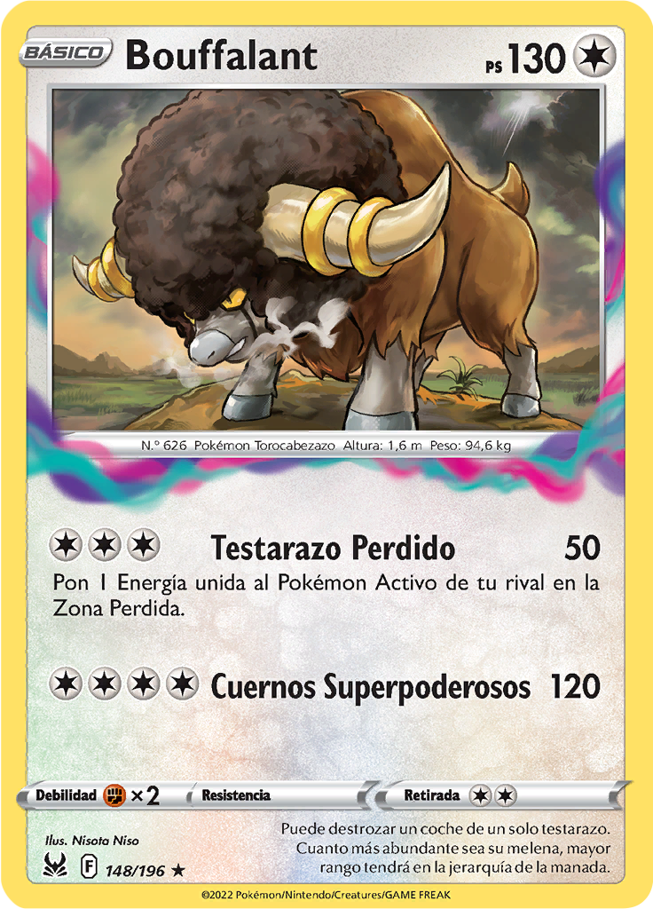 Bouffalant (Reverse Holo)