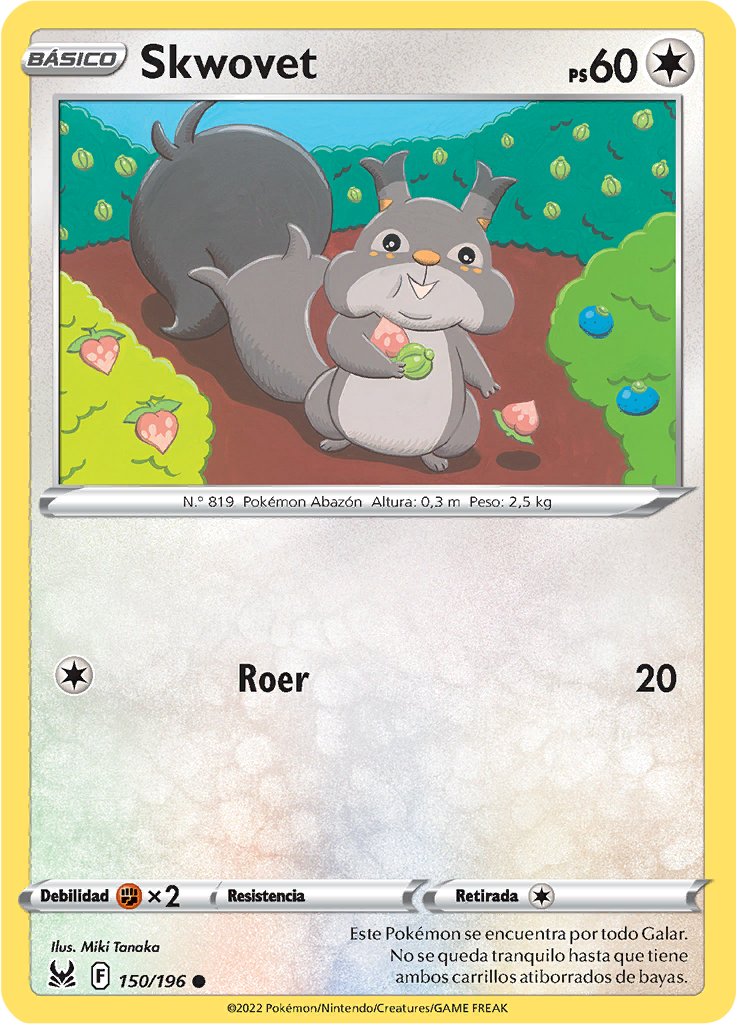 Skwovet (Reverse Holo)