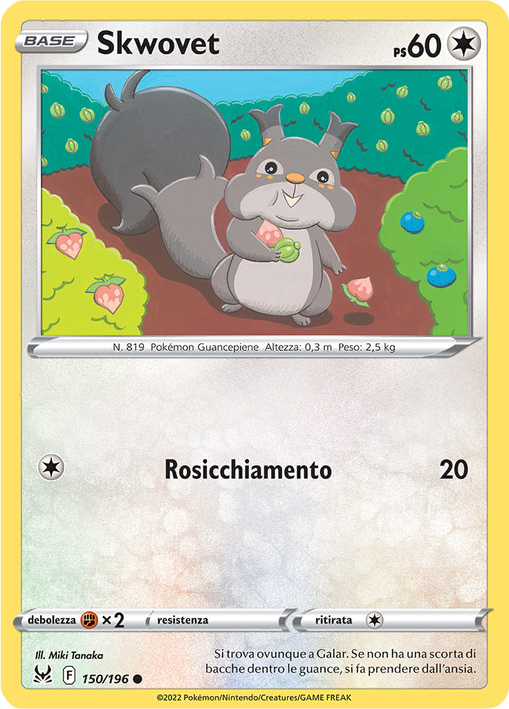Skwovet (Reverse Holo)