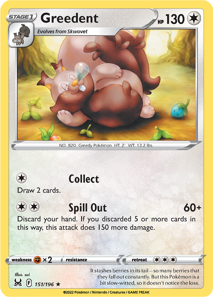 Greedent (Reverse Holo)