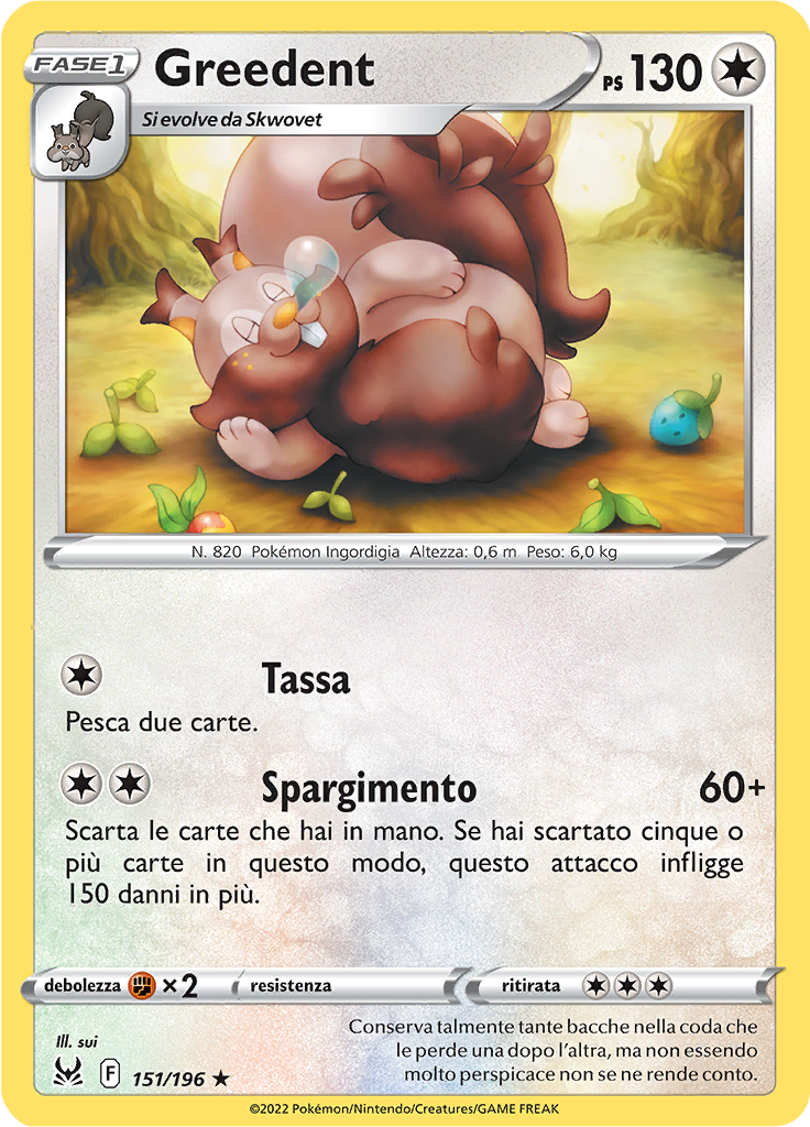 Greedent (Reverse Holo)
