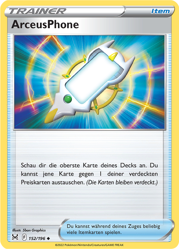ArceusPhone (Reverse Holo)