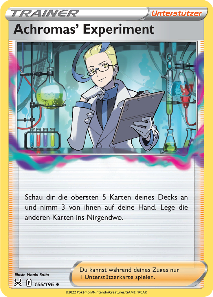 Achromas' Experiment (Reverse Holo)