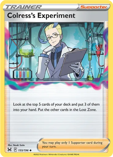 Colress's Experiment (Reverse Holo)