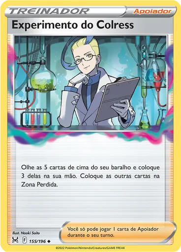 Experimento do Colress (Reverse Holo)