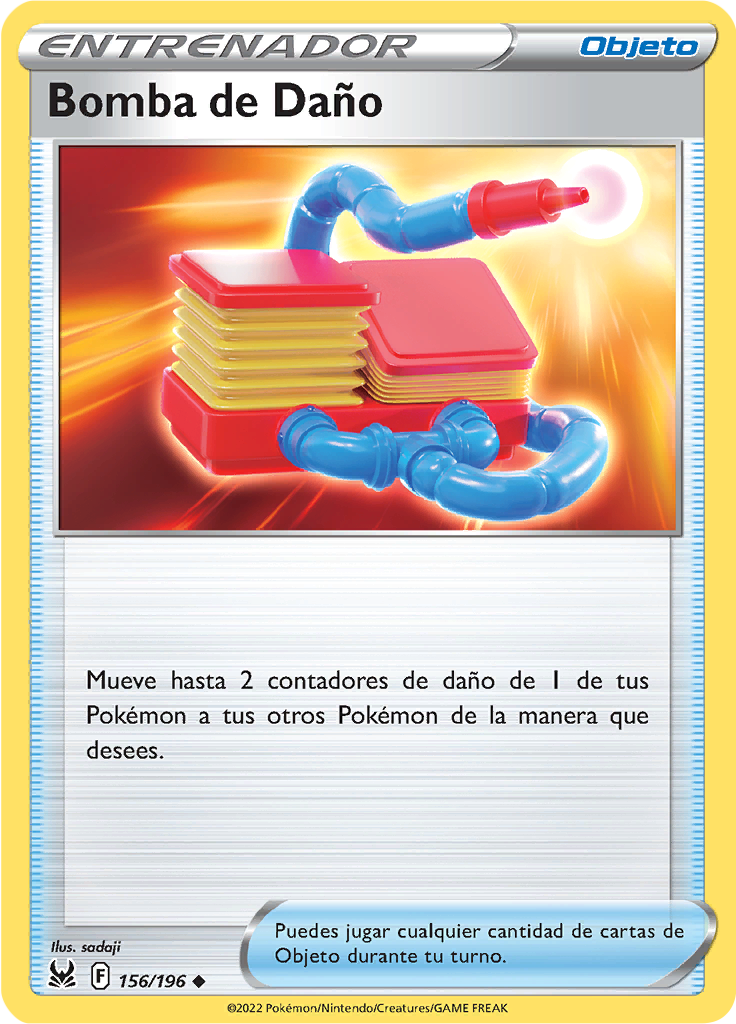 Bomba de Daño (Reverse Holo)