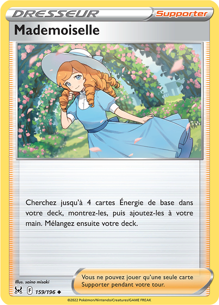 Mademoiselle (Reverse Holo)