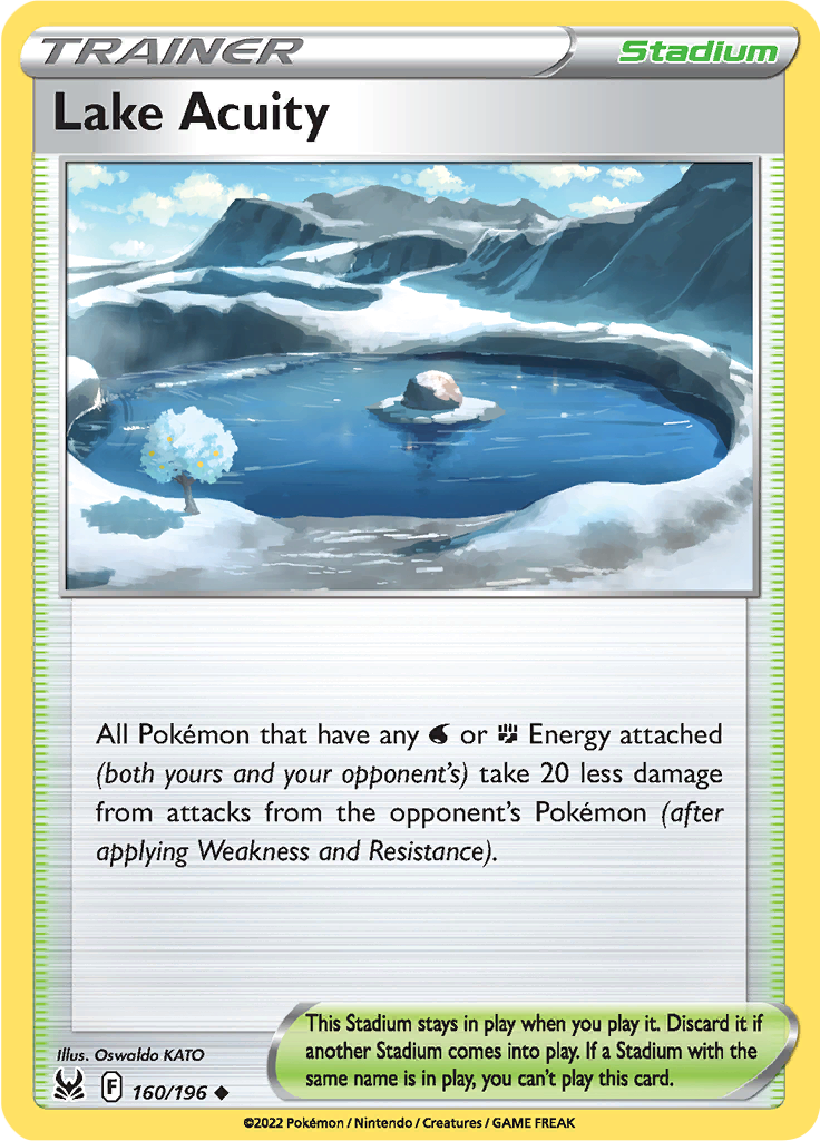 Lake Acuity (Reverse Holo)