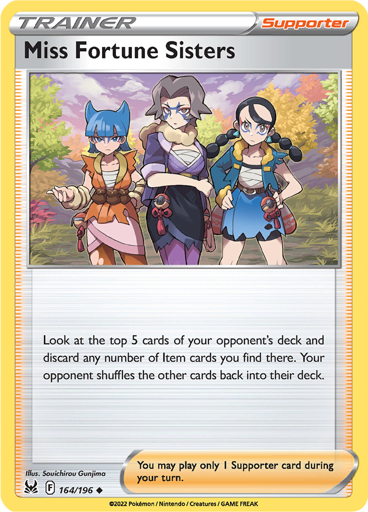 Miss Fortune Sisters (Reverse Holo)