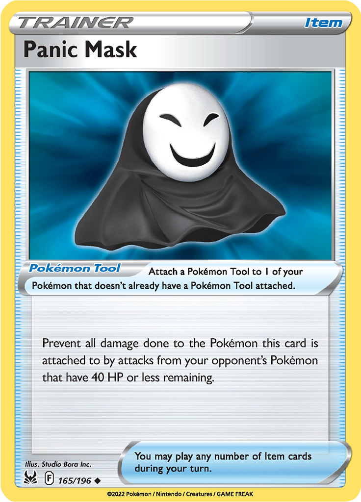 Panic Mask (Reverse Holo)