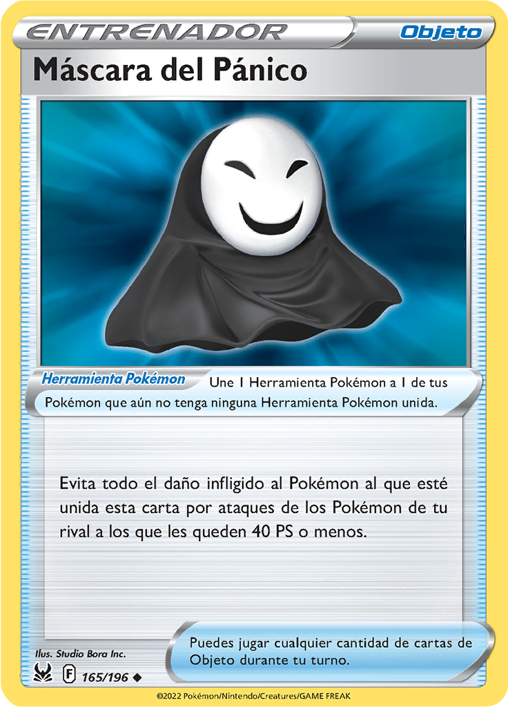 Máscara del Pánico (Reverse Holo)