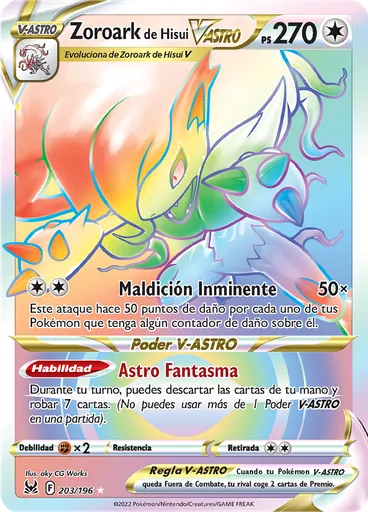 Zoroark de Hisui V-ASTRO