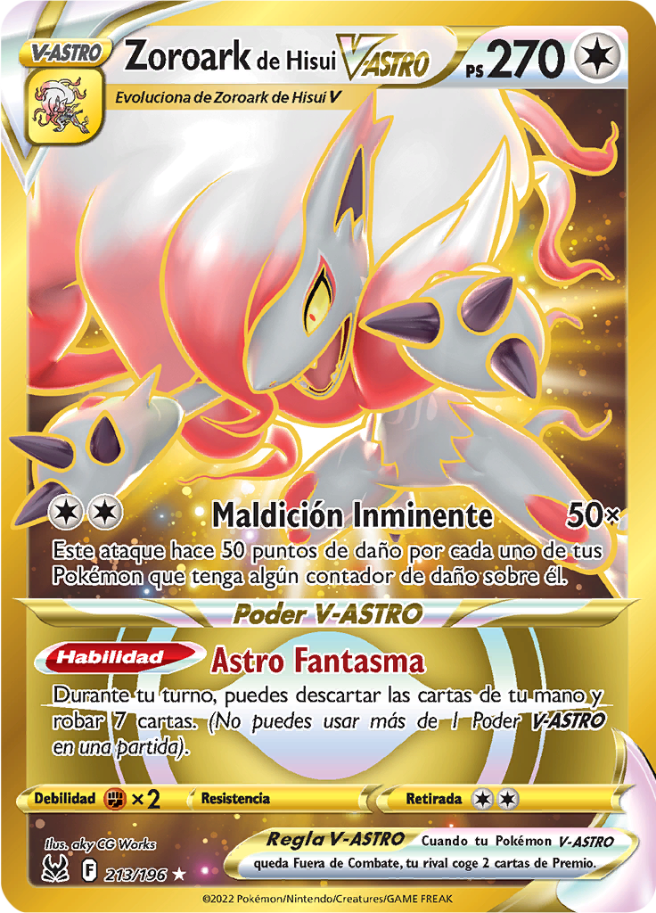 Zoroark de Hisui V-ASTRO