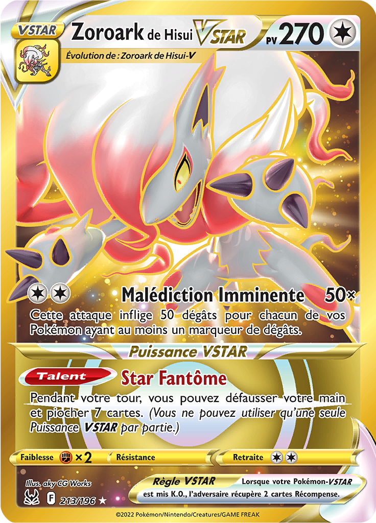Zoroark de Hisui VSTAR