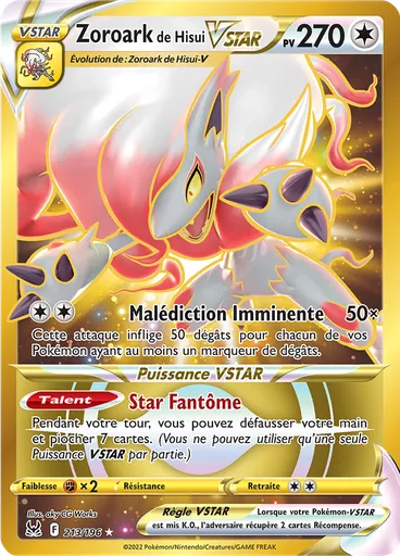 Zoroark de Hisui VSTAR
