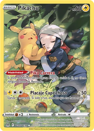 Pikachu — Origen Perdido