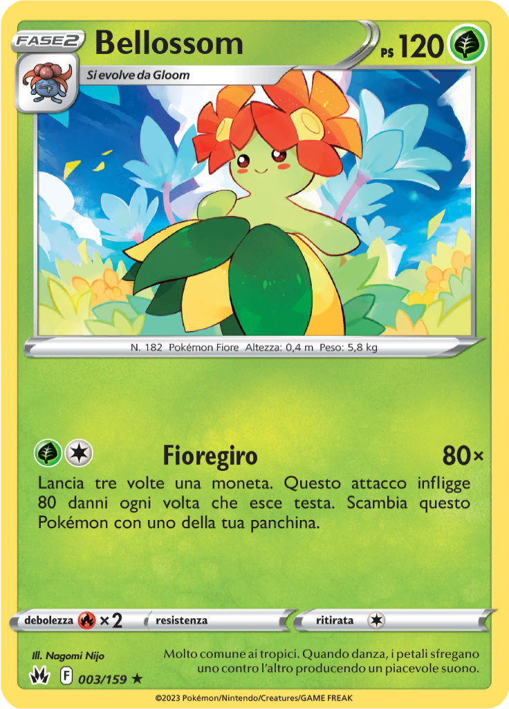 Bellossom (Reverse Holo)