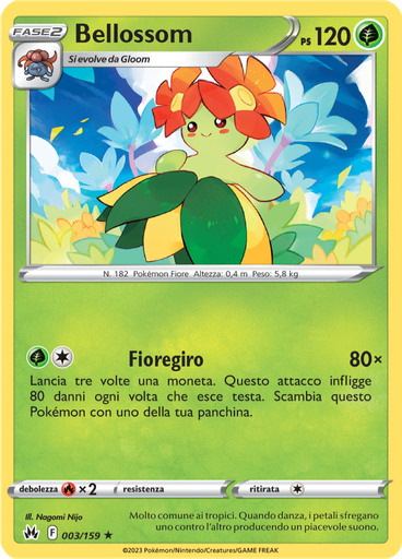 Bellossom (Reverse Holo)