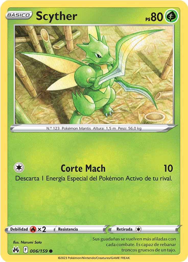 Scyther (Reverse Holo)