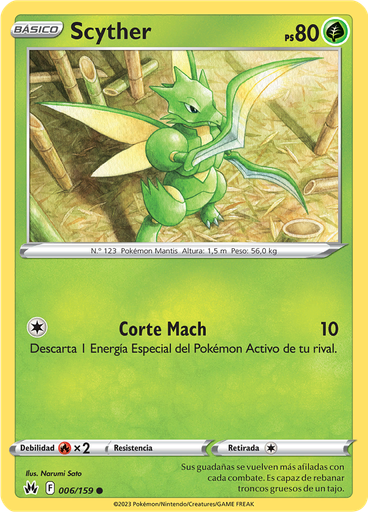 Scyther (Reverse Holo)