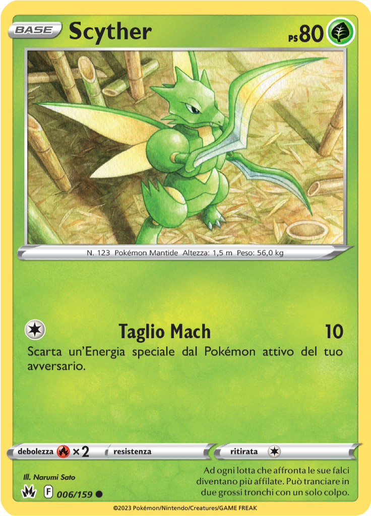 Scyther (Reverse Holo)