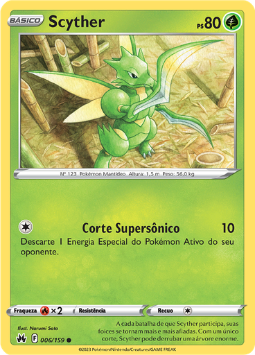 Scyther (Reverse Holo)