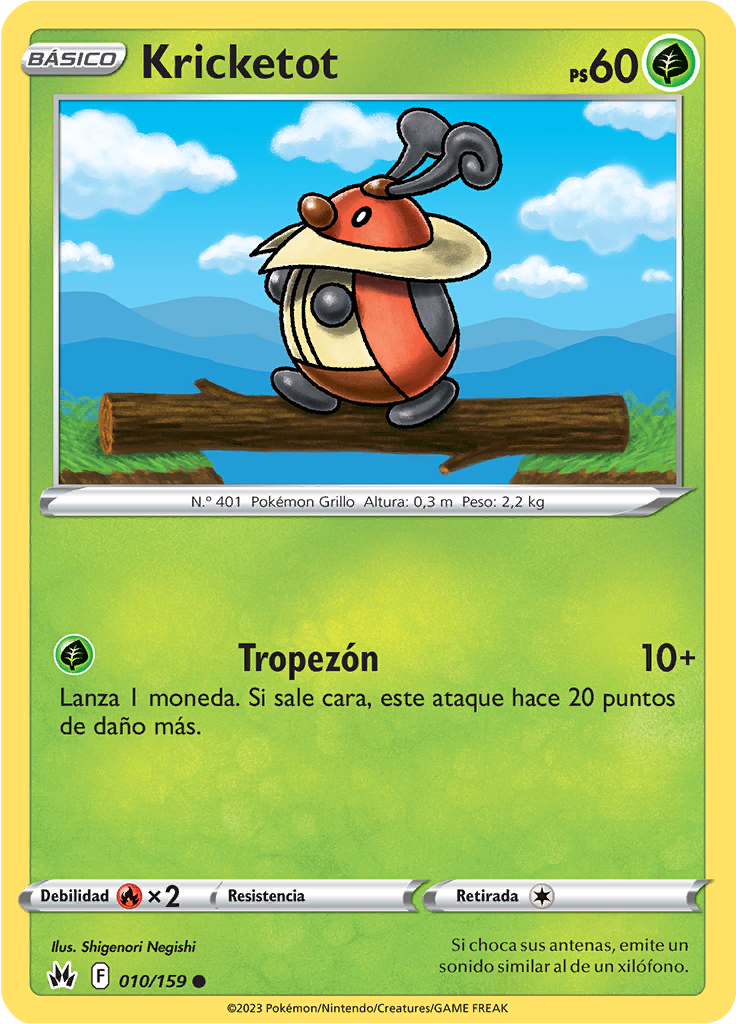 Kricketot (Reverse Holo)