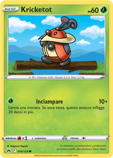 Kricketot (Reverse Holo)