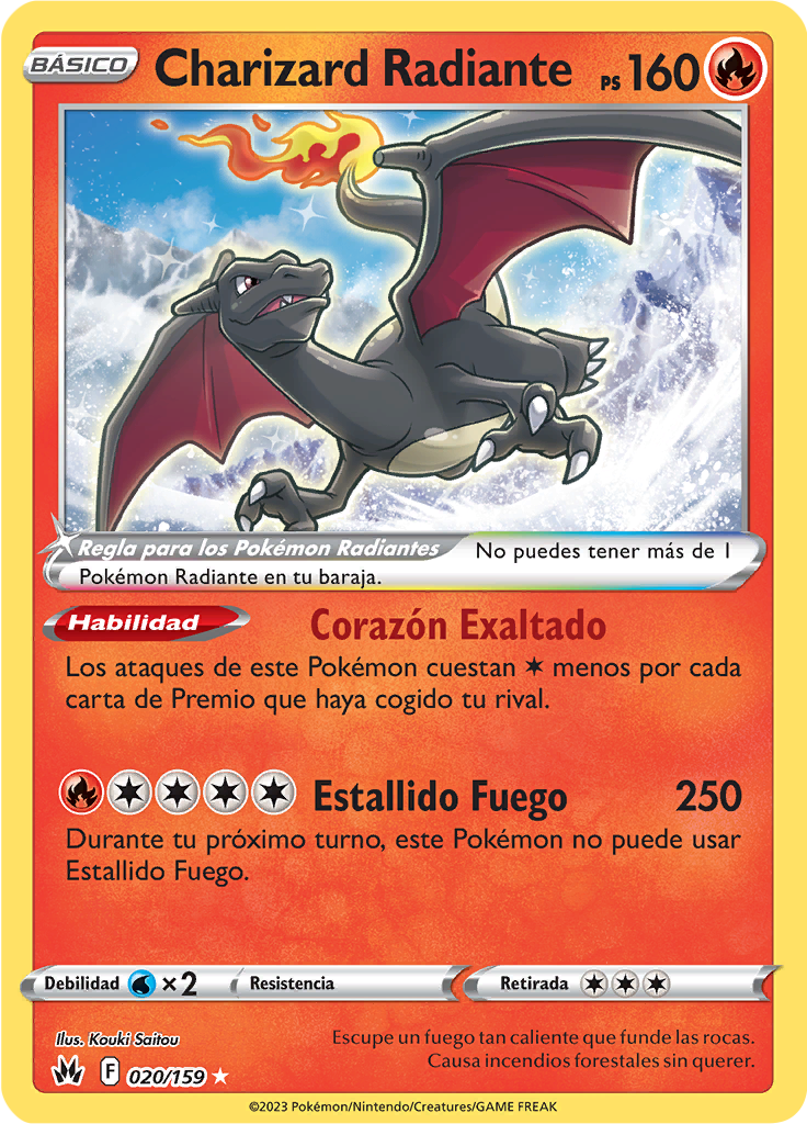Charizard Radiante