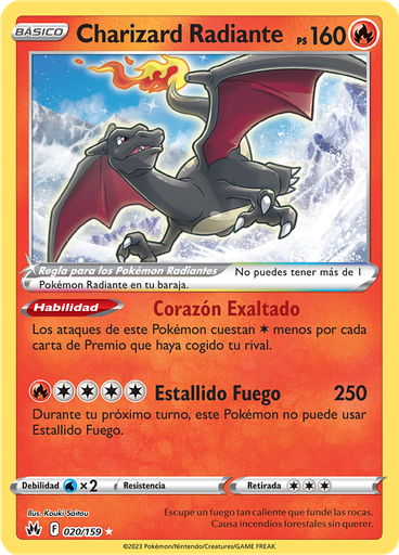 Charizard Radiante